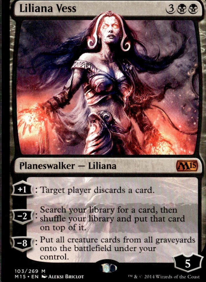 Liliana Vess MTG Individual Cards for sale | eBay