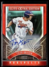 2015 ELITE EXTRA EDITION PROSPECTS AUTO TYLER KRIEGER INDIANS
