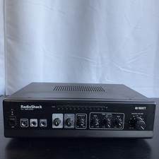 Vintage Radio Shack 40 Watt PA Amplifier Model 32-2054 Dual Input TESTED Working