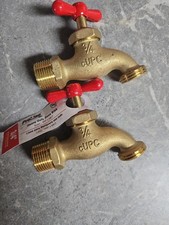 Mueller Proline Heavy Duty Pressure Brass Hose Bibb Faucet 3/4" x 3/4" Lot Of 2
