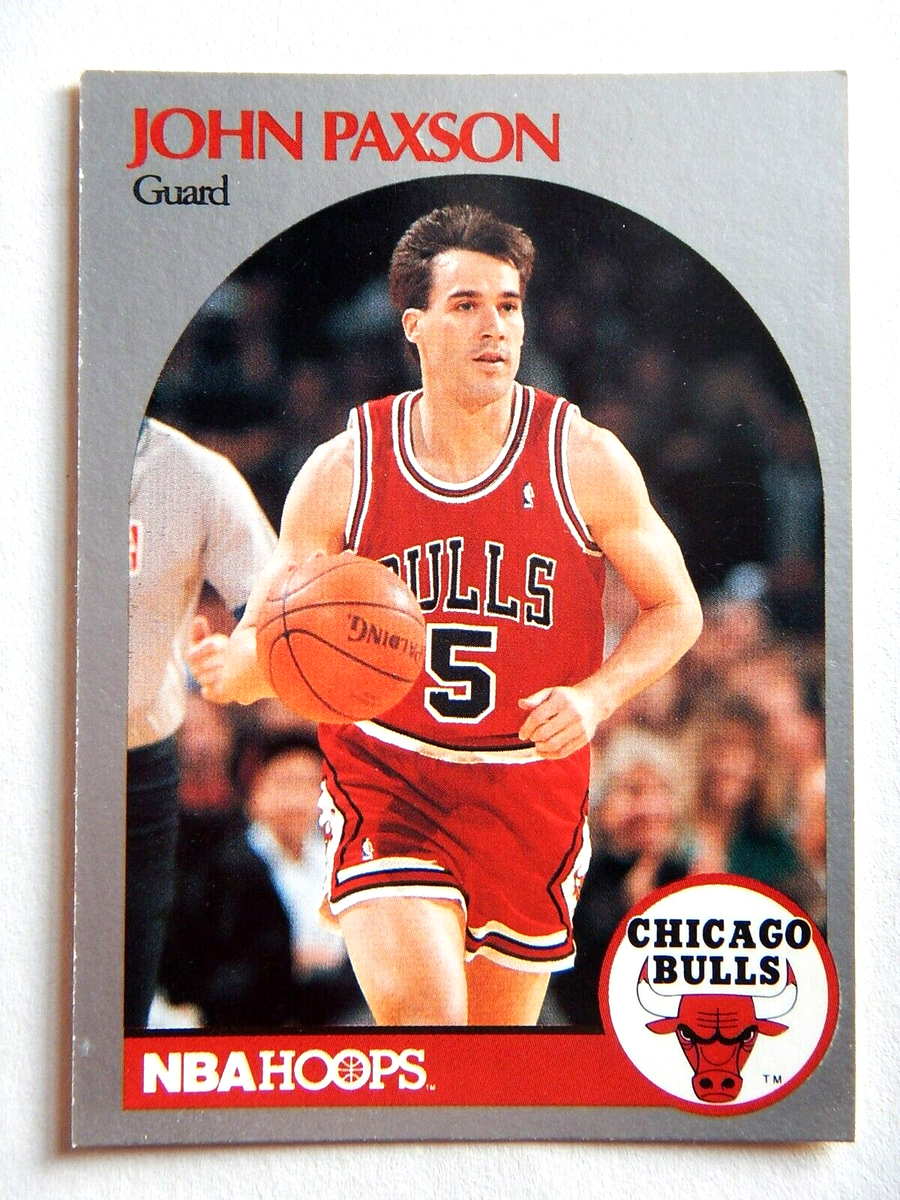 John Paxson #67 NBA Hoops 1990 Basketball Card (Chicago Bulls)* | eBay