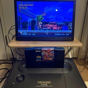 NEOGEO Miracle Adventure AES ROM cartridge SNK Neo Geo Complete Set (tested)