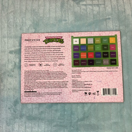 NEW! Profusion Teenage Mutant Ninja Turtles 24 Shade Palette Limited Edition - Picture 2 of 7