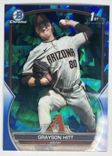 2023 Bowman Draft Sapphire Edition #BDC-57 Grayson Hitt