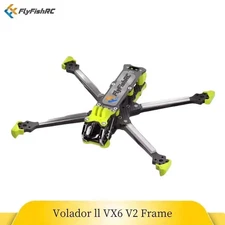 FlyFishRC Volador II VX6 V2 FPV T700 6inch Frame Compatible DJI O4 Air Unit Pro