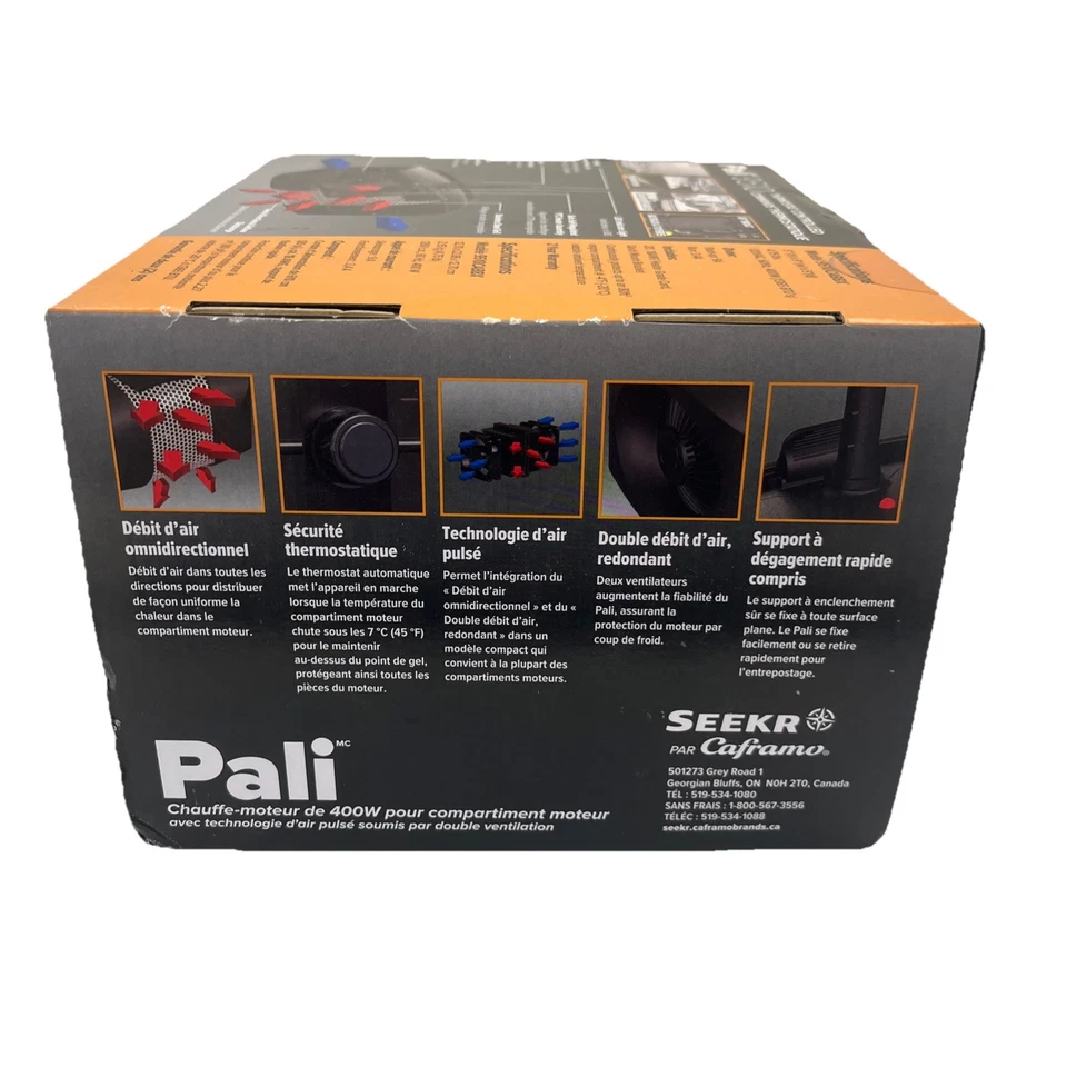 SEEKR by Caframo Pali 9510 400W -120VAC Engine Compartment Heater Boat Bilgesafe - Image 4 of 4