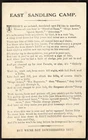 CANADA MILITARY Postcard 1910s WW1 CEF East Sandling Camp Patriotic Propaganda