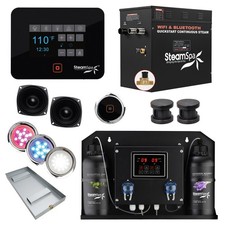 SteamSpa BKT1050-ADP Black Series WiFi and Bluetooth 10.5KW - Bronze