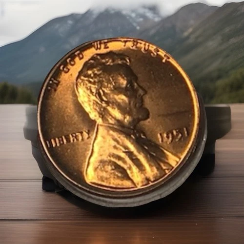 1951-P Lincoln Wheat Cent — photo from another recent sale