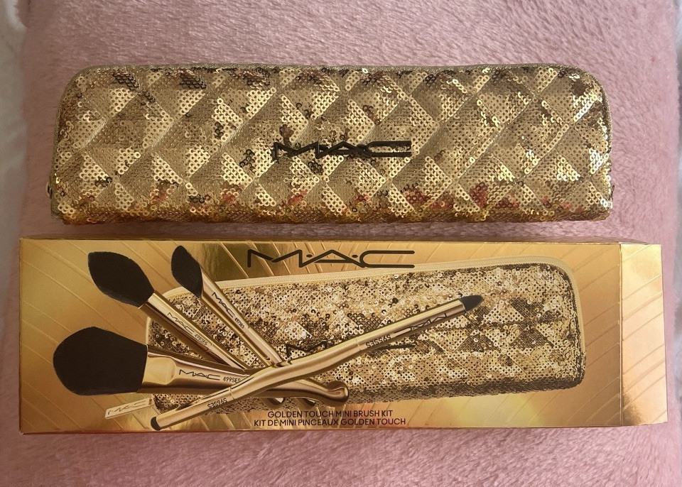 MAC GOLDEN TOUCH MINI 4 PCS BRUSH KIT NEW IN BOX | eBay