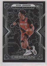 2021-22 Panini Obsidian Keon Johnson #187 0x4v