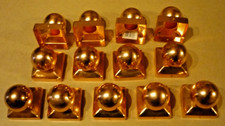 13 Stück  Pfostenkappe Abdeckkappe  Kupfer  Kugel  71  x  71 mm  /  7 x 7 cm