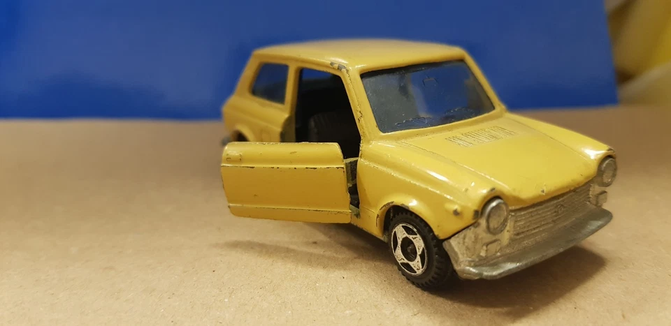 A112 Autobianchi Polistil Politoys Scala 1:43 Modello E26 Color Crema Usato      - Immagine 3 di 4