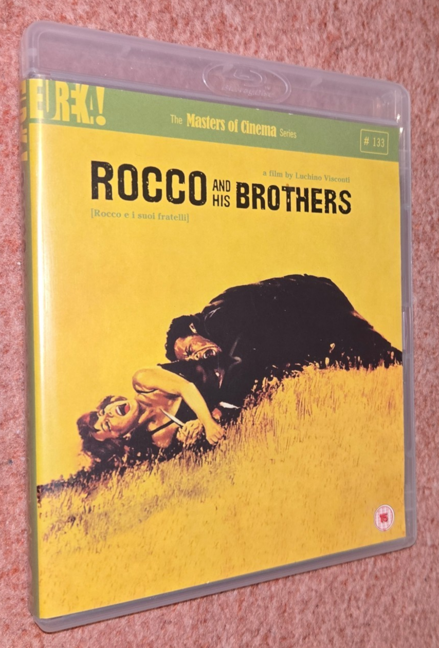 Rocco and his Brothers  (1961) UK Blu ray Visconti Alain Delon Masters of Cinema