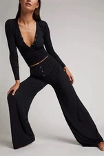 Negative Underwear - Whipped Track Pants - Black   - Size Small - Brand New 