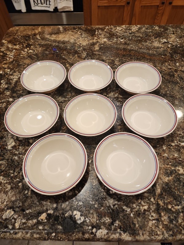8 Corelle Abundance 6 3/4 Inch Cereal Soup Bowls