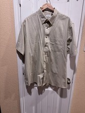 Van Heusen Men's Performance Wrinkle free Stainrelease Quick dry Shirt XL