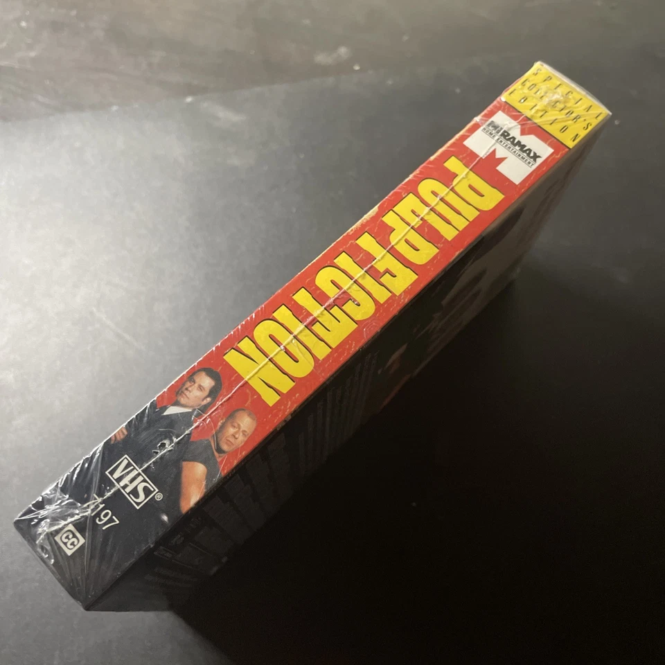 Pulp Fiction (VHS, 1996, Special Collectors Edition) Brand New Sealed Foto 4 de 4