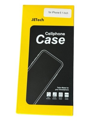 JETech Black Silicone Case for iPhone 6.1     Soft Touch   Shockproof   New