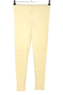 FALKE Leggings Damen Hose Gr. DE 44 creme Casual-Look