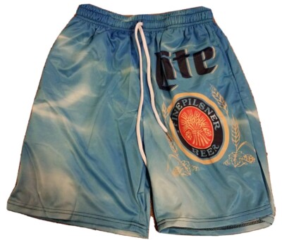 miller lite board shorts