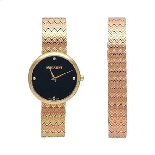 Missoni Multicolor Women's Analogue Watch M1 MWY202422 with Vibrant Design  
