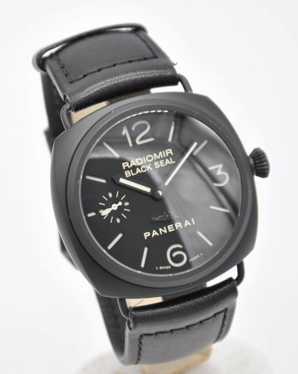 Panerai Radiomir Black Seal TORPEDO PIG DIAL 45mm Black Panerai Radiomir Black Seal TORPEDO PIG DIAL 45mm Black