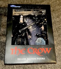 The Crow Eric Draven Deluxe Action Figure Diamond Select NIB Actor Brandon Lee 