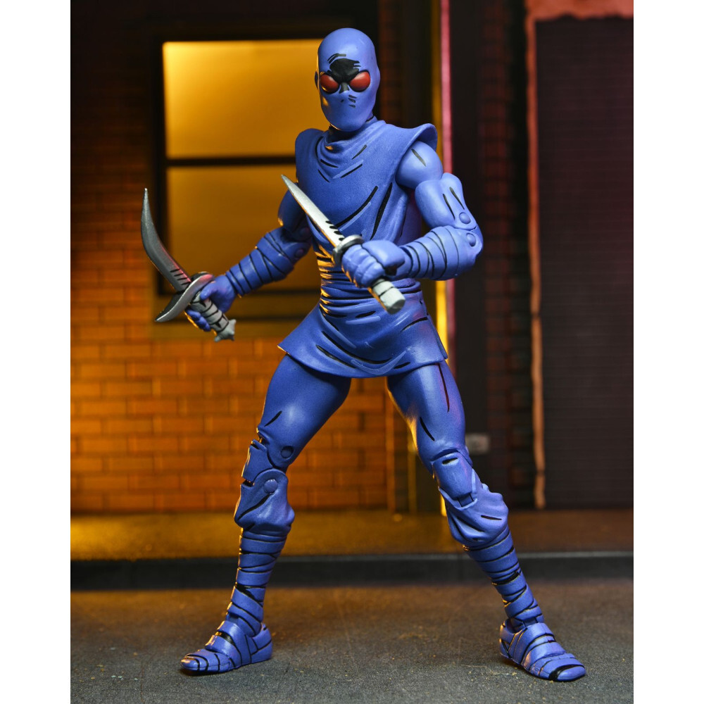 Foot Ninja TMNT NECA figurine articulée Mirage Comics avec armes interchangeables