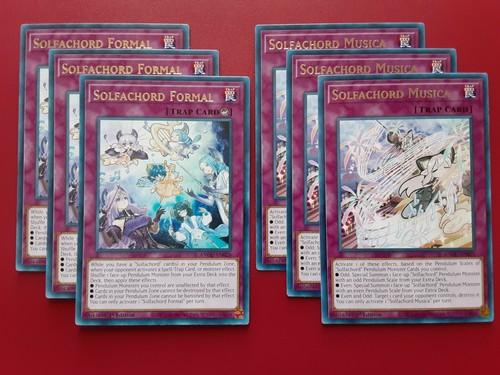 Baraja Yugioh Solfachord 48 cartas Coolia Fancia Beautia completa lista para torneo - Imagen 10 de 10