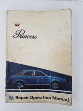 British Leyland Princess Factory Workshop Manual AKM3210 2nd Edition Dated 1975