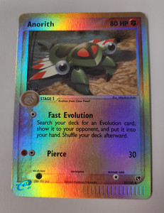 Pokemon 27/100 Anorith Ex Sandstorm Reverse Holo Uncommon VLP-NM