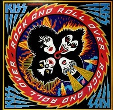 1976  Kiss "Rock and Roll Over" Album Release Reproduction Promo Ad Print