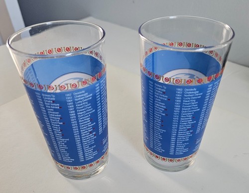 Kentucky Derby 2010 Collector Mint Julep Glasses Lot Of 2 - Picture 2 of 3