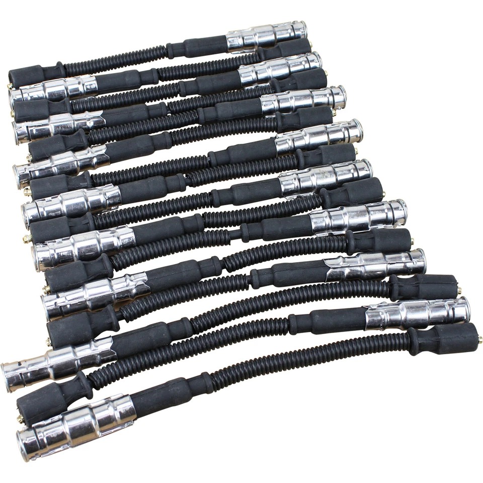 Nuevo juego de cables de bujía premium 16 piezas para Mercedes 09850 1131500019 1998-2008 Foto 2 de 4
