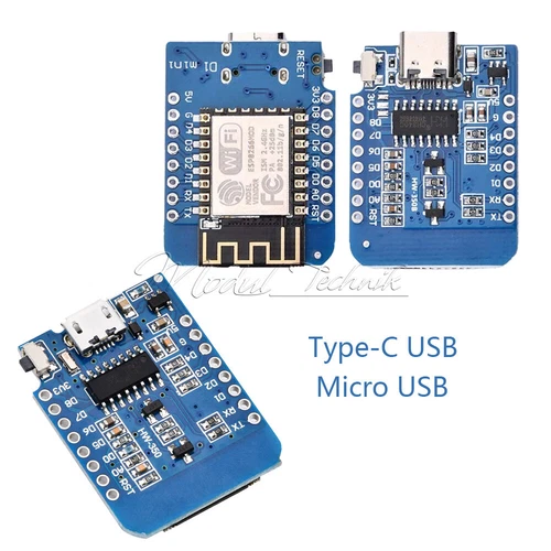 1-10PCS ESP8266 ESP-12F ESP12 WeMos D1 Mini WIFI Development Board NodeMCU Lua