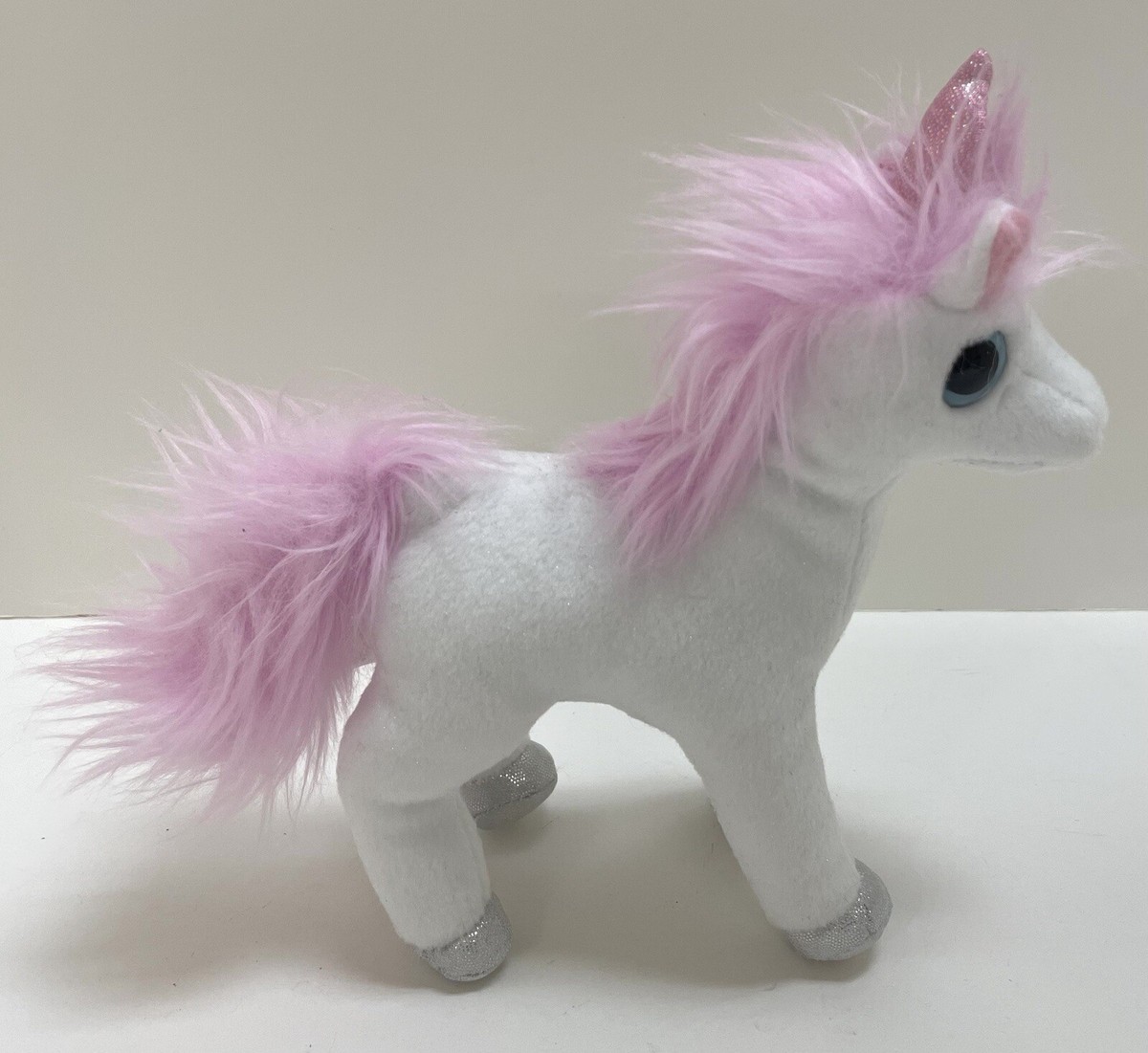ty beanie babies unicorn ぬいぐるみ Amazon.com: Ty Beanie Boo Fantasia The Colorful Unicorn 10