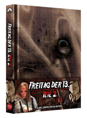 Freitag der 13 - Teil 2  (Mediabook wattiert) 3-Disc Edition - Uncut
