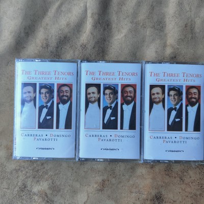 The Three Tenors Greatest Hits Cassette Tapes 3 Factory Sealed NOS Time Life