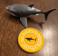 Wild Kratts Shark Figure yellow Creature Power Disc Disk PVC 3 animal set lot