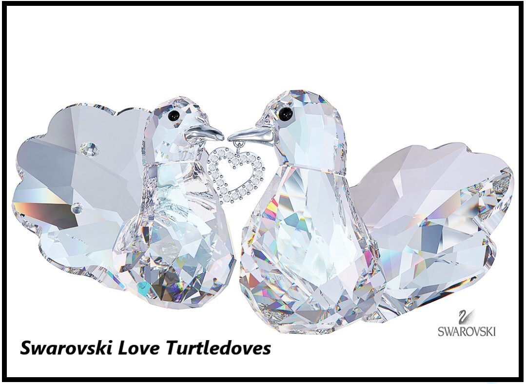 Swarovski Love Turtledoves Crystal Figurine - 1143415 - Retired | eBay