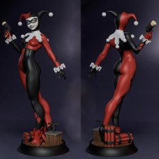 Kit modelo impresión 3D Harley Quinn Bomb sin pintar sin montar 1/8 1/6 1/4