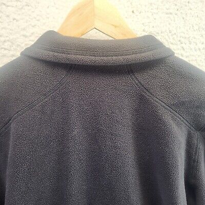 LL Bean Slightly Fitted 1/4 Zip Sweater Mens Medium Black LL Bean Slightly Fitted 1/4 Zip Sweater Mens Medium Black
