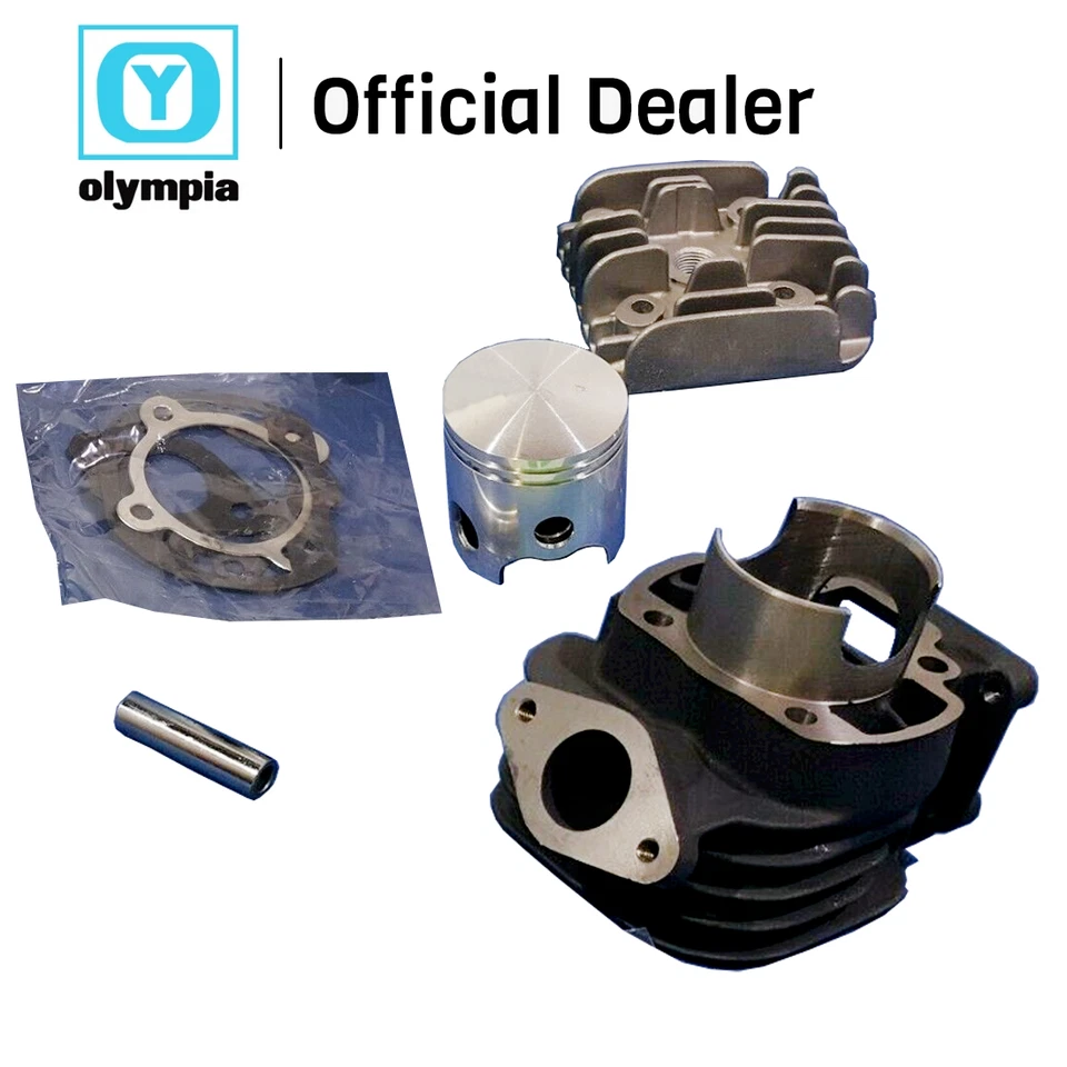 Grupo Térmico Olimpia 5 Travases Ø 47 Aprilia Amico MBK Booster Italjet 56082 - Imagen 3 de 3