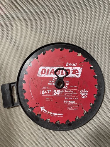 Diablo 6,5" 24 Zähne Rahmen Sägeblatt