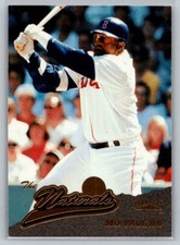 💎1996 Pinnacle Baseball #141 Mo Vaughn - Boston Red Sox💎
