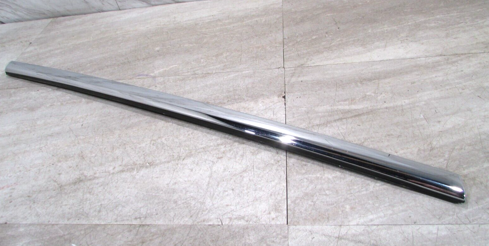 CHROME RH RIGHT FRONT DOOR MOULDING SEAL 2018-21 TESLA MODEL S (OPS5004)