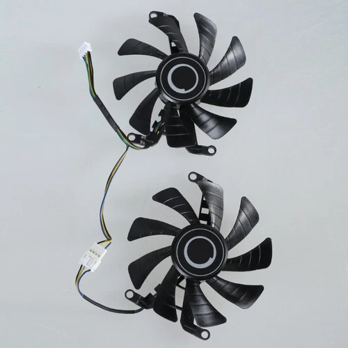 2Pcs 87mm for RTX2060 T129015SU 4Pin 12V VGA Fan Graphics Card Cooling Fan