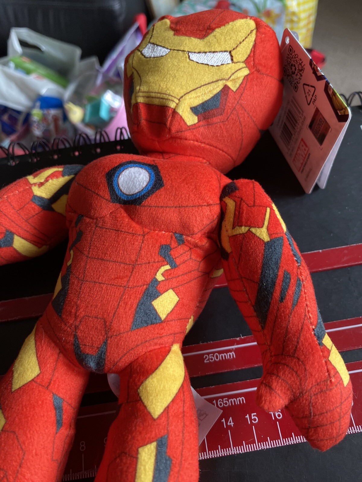 Marvel Avengers Poseable Plush - Iron Man BNWT