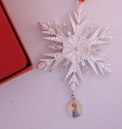 Lenox Frozen Elsas Schneeflocke Ornament Disney Showcase Collection Weihnachten